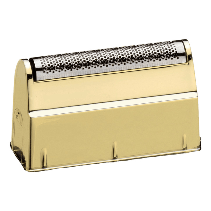 Gull-titanium reservehode til Gamma+ Uno barbermaskin med perforert folie
