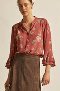 GAZE TOP in Berry Nouveau from Zoe Kratzmann