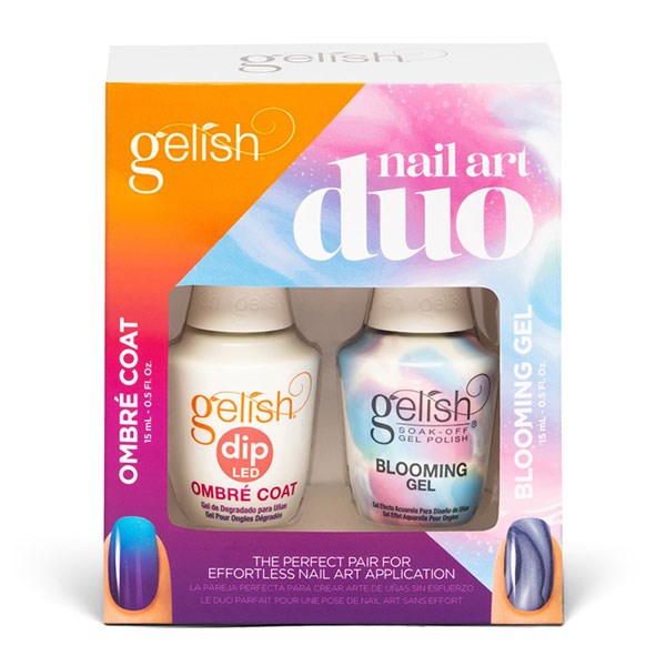 Gelish Nail Art Duo Pack - Blooming Gel and Ombre Dip Coat