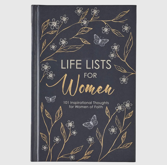 Gift Book Life Lists For Women Hardcover
