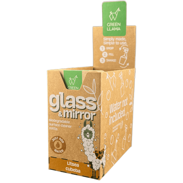 Green Llama - Green Llama Glass & Mirror Cleaner Refill Tablets