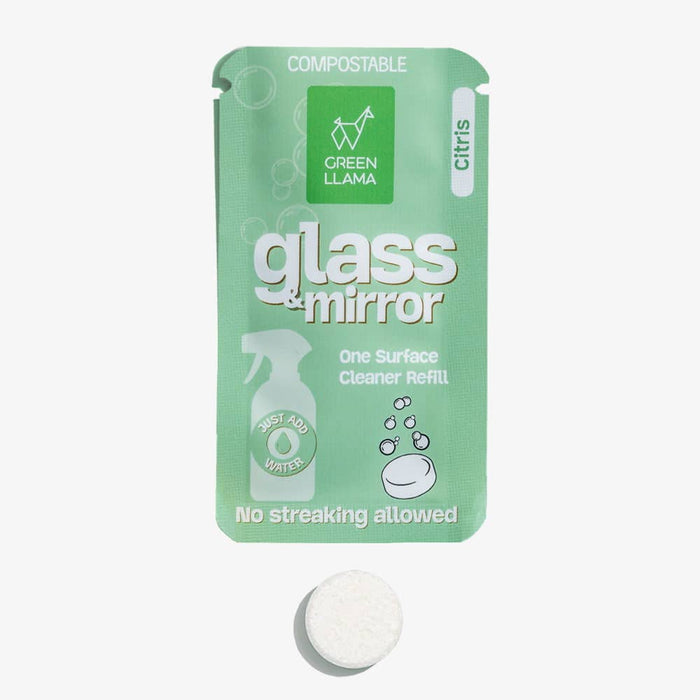 Green Llama - Green Llama Glass & Mirror Cleaner Refill Tablets