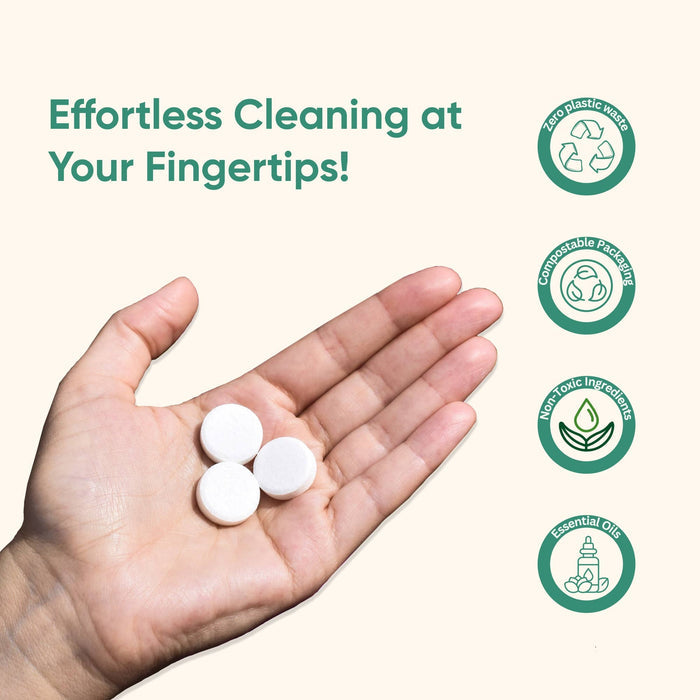 Green Llama - Green Llama Glass & Mirror Cleaner Refill Tablets