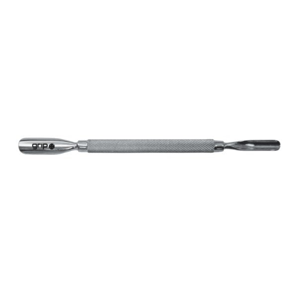 GRIP Cuticle Pusher Double Ended - Stainless Steel