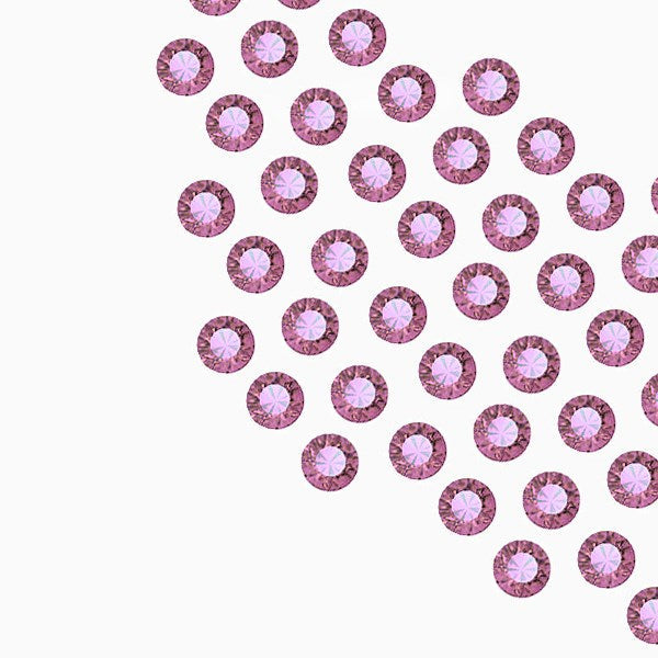 Hawley Diamantes - Rose - 144 Pack