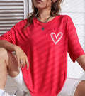 Heart Printed T-Shirt