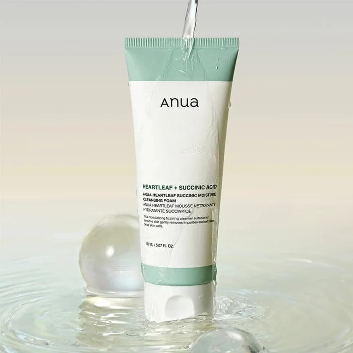 Heartleaf Succinic Moisture Cleansing Foam - 150ml