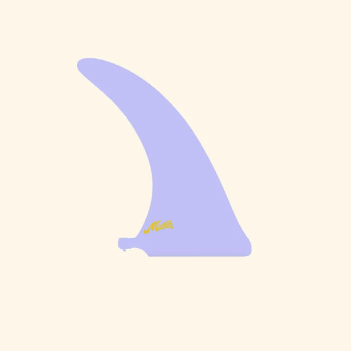 Hendrix 9.25 inch lavender longboard single fin classic template
