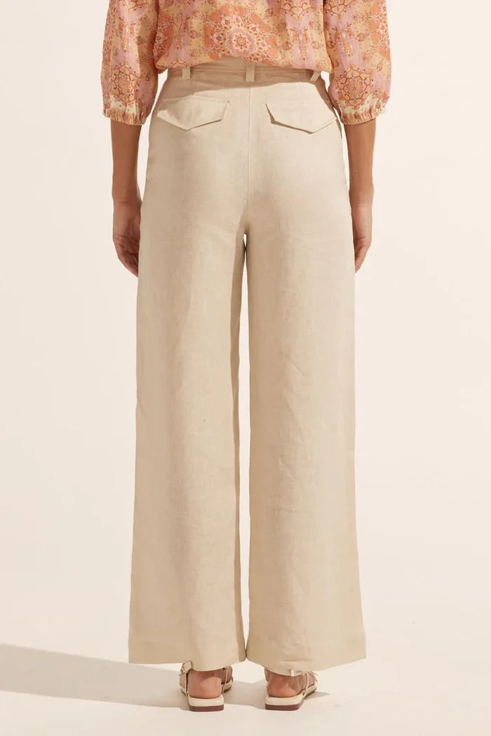 HERALD PANT in Pebble from Zoe Kratzmann