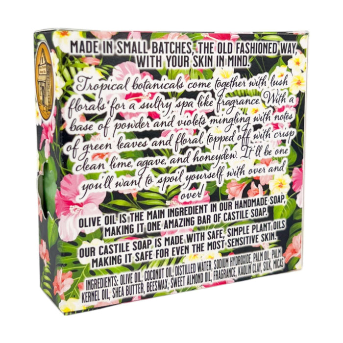 Hibiscus Palm Bar Soap - Old Town Soap Co.