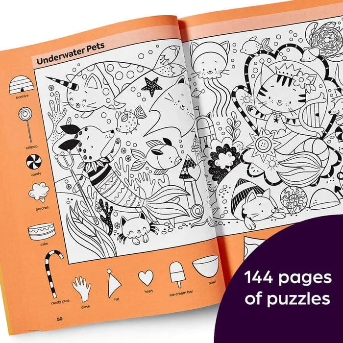 Hidden Pictures Cute Cat and Dog Puzzles