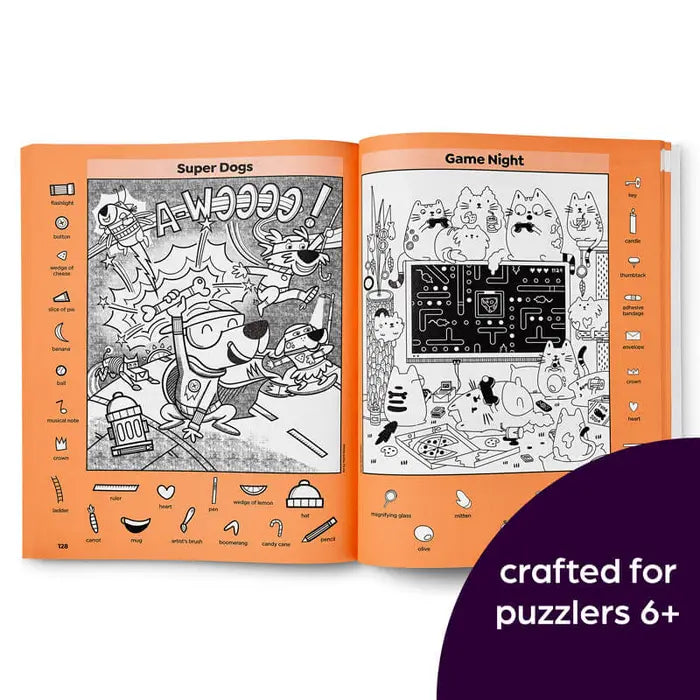 Hidden Pictures Cute Cat and Dog Puzzles