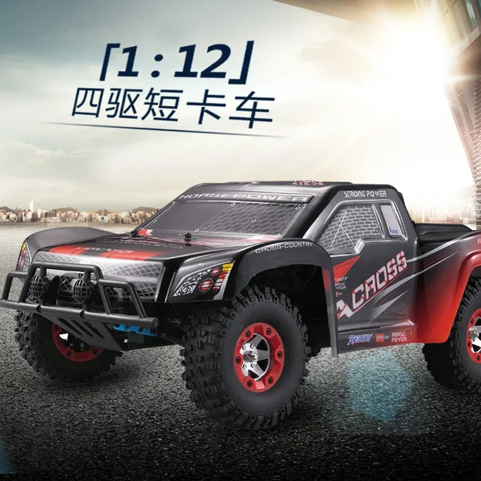 High-Speed 1:12 Off-Road Remote Control Truck - 4WD Drift Fun