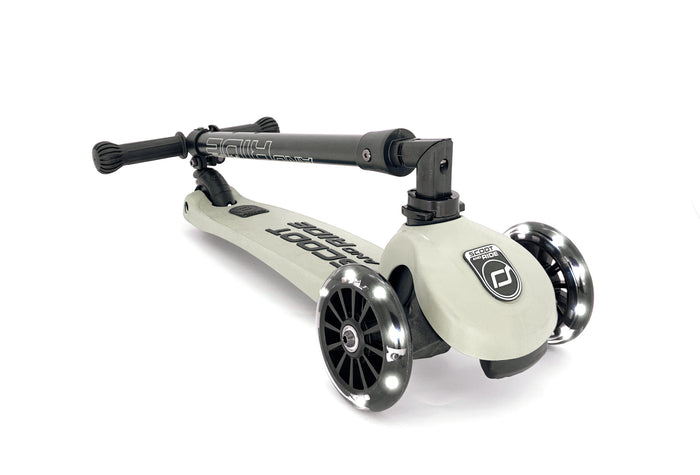 Highwaykick 3 - Scooter - Foldable Handle Bar - 3-6 Years - Ash