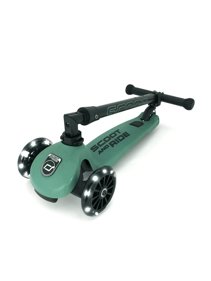 Highwaykick 3 - Scooter - Foldable Handle Bar - 3-6 Years - Forest