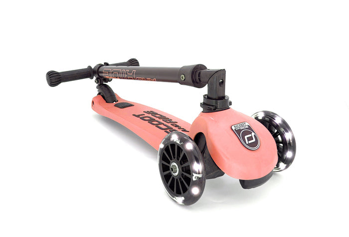 Highwaykick 3 - Scooter - Foldable Handle Bar - 3-6 Years - Peach