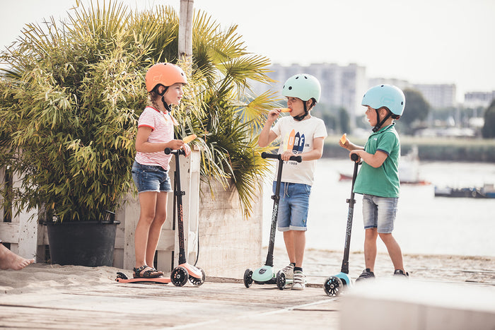 Highwaykick 3 - Scooter - Foldable Handle Bar - 3-6 Years - Peach