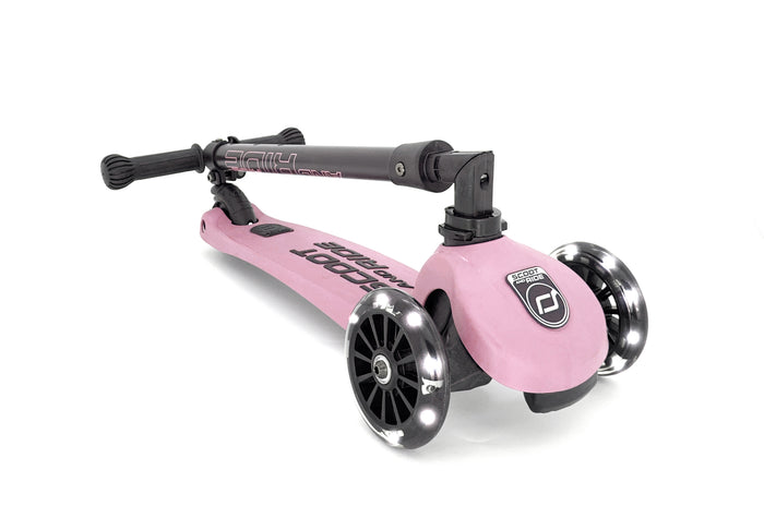 Highwaykick 3 - Scooter - Foldable Handle Bar - 3-6 Years - Rose