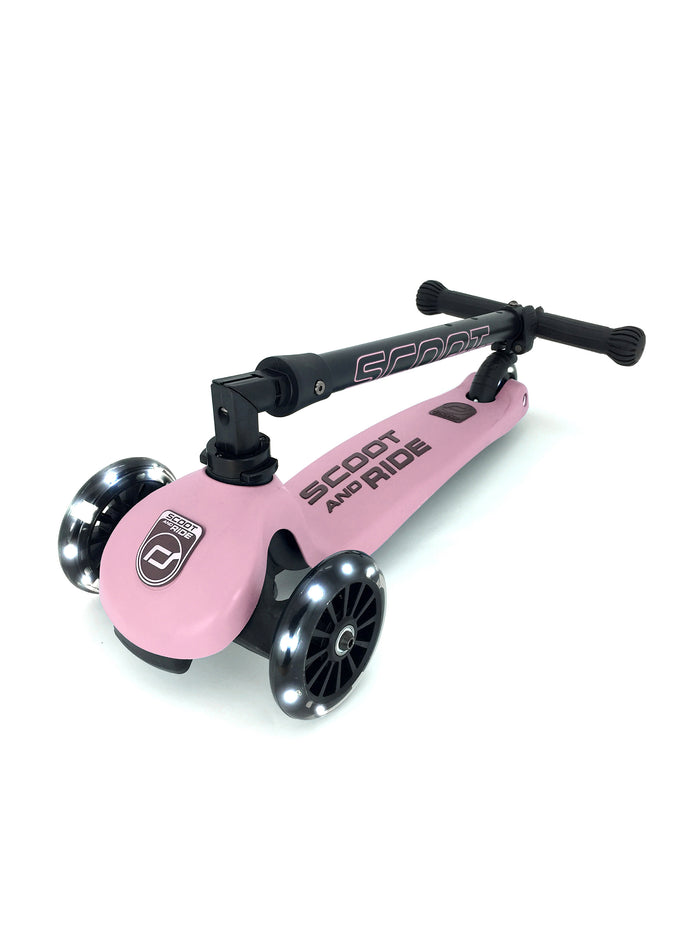 Highwaykick 3 - Scooter - Foldable Handle Bar - 3-6 Years - Rose