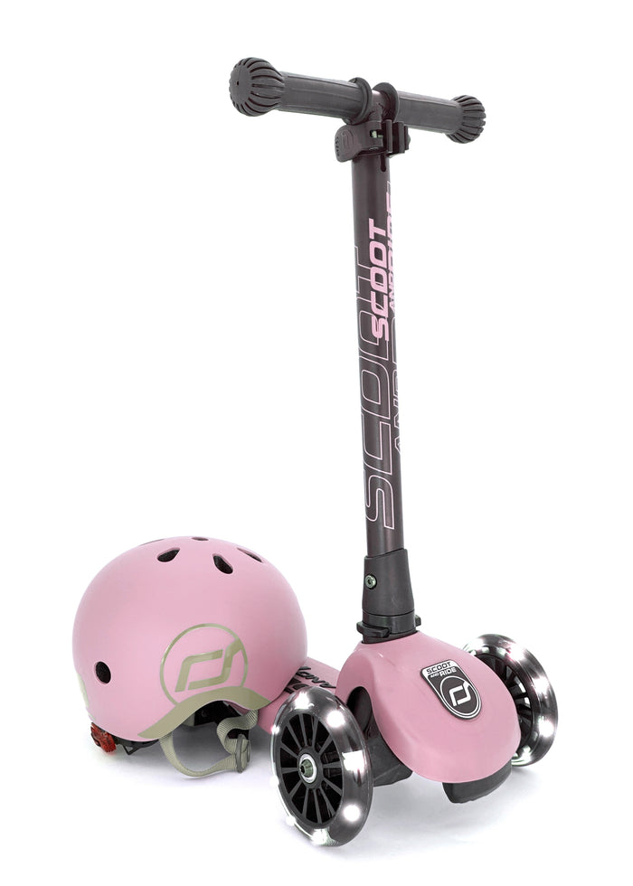 Highwaykick 3 - Scooter - Foldable Handle Bar - 3-6 Years - Rose
