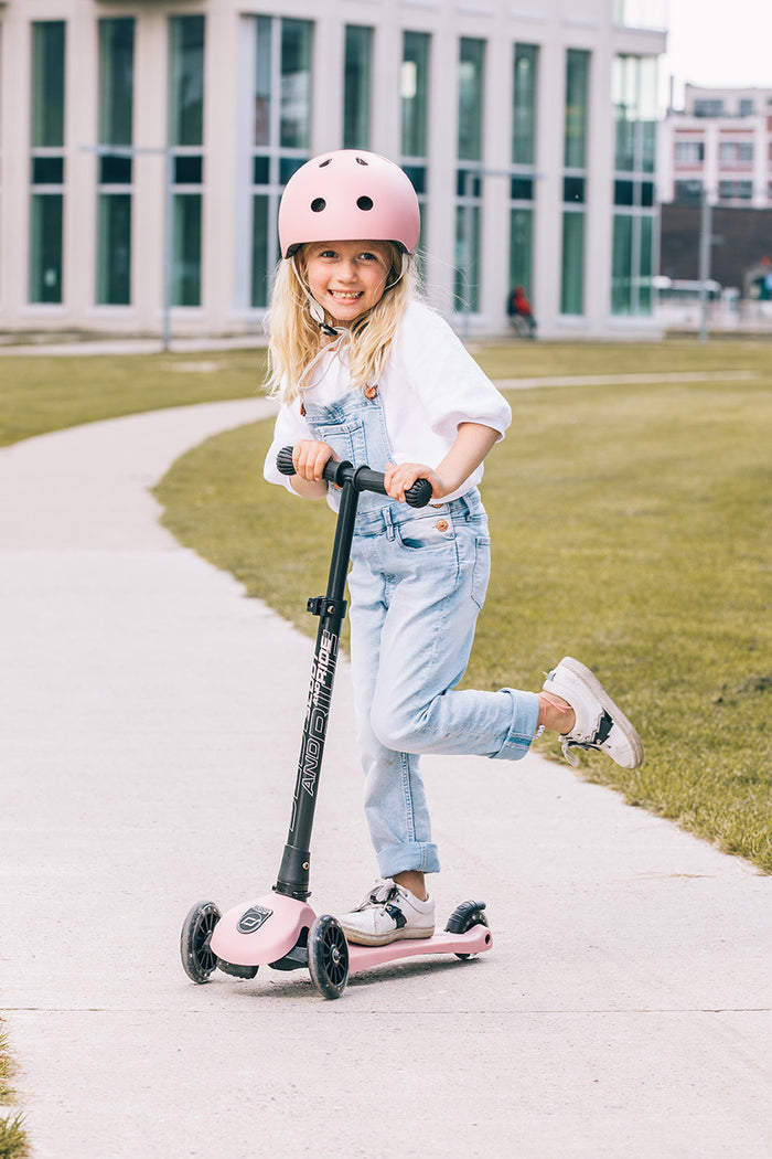 Highwaykick 3 - Scooter - Foldable Handle Bar - 3-6 Years - Rose