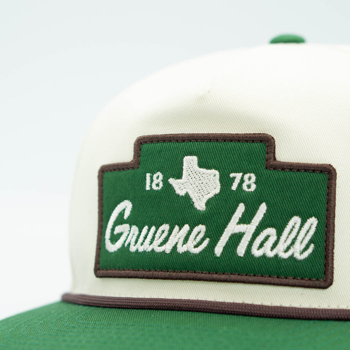 Hooey x Gruene Hall 1878 Building Patch Cap #GH2608T-CR