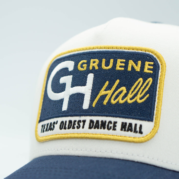 Hooey x Gruene Hall Patch Cap #GH2607T-WHNV