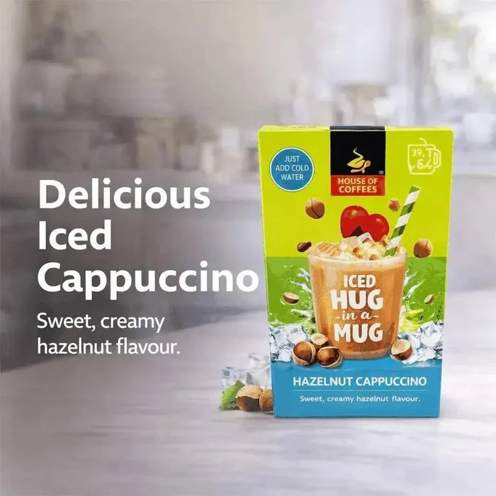 Hug-in-a-Mug - Hazelnut Iced Cappuccino (8 x 24g) Facebook Ad