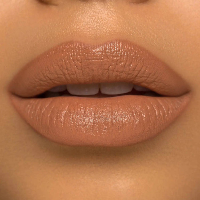I Need a Nude Lipstick shade 'Liron' model look.