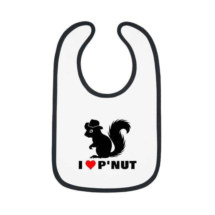 I ❤️ P'Nut Baby Bib