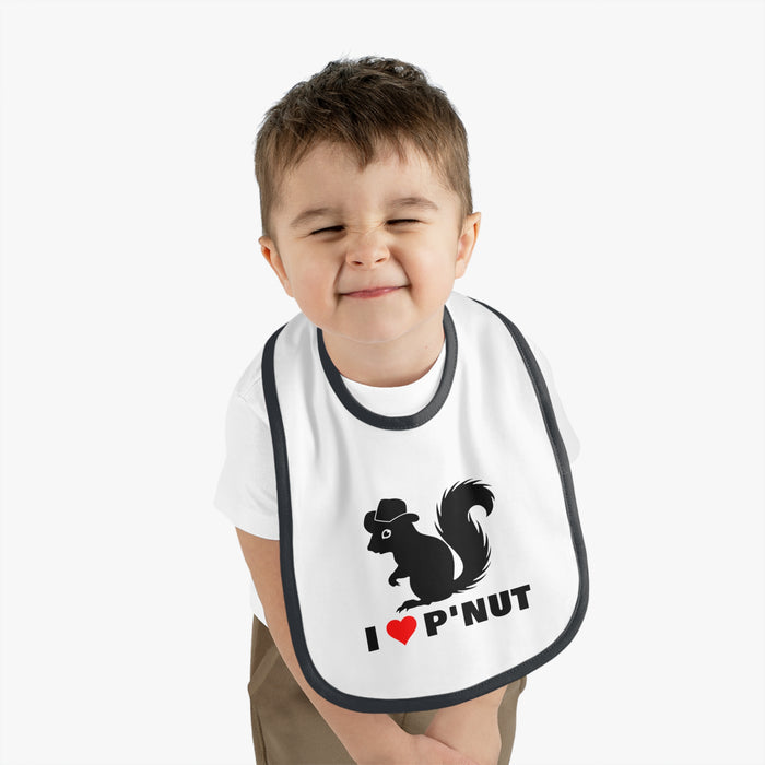 I ❤️ P'Nut Baby Bib