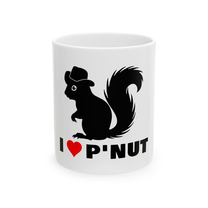 I ❤️ P'Nut Ceramic Mug
