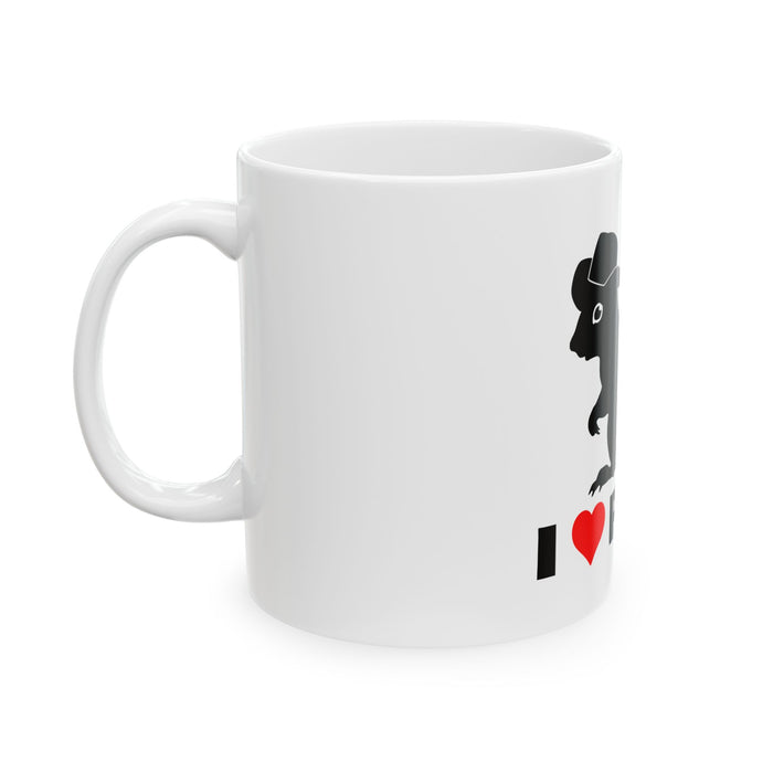 I ❤️ P'Nut Ceramic Mug