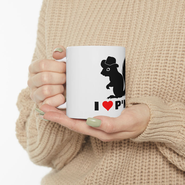I ❤️ P'Nut Ceramic Mug