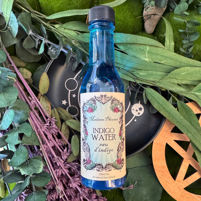 Indigo Water for Spiritual Cleansing and Purification