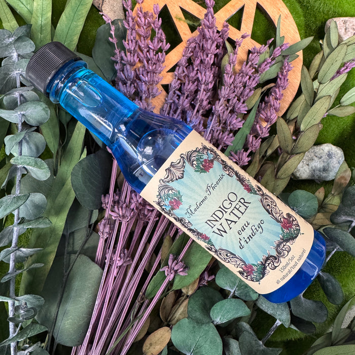 Indigo Water for Spiritual Cleansing and Purification