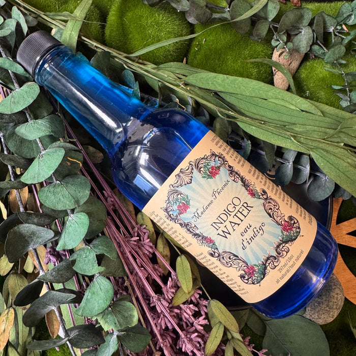 Indigo Water for Spiritual Cleansing and Purification