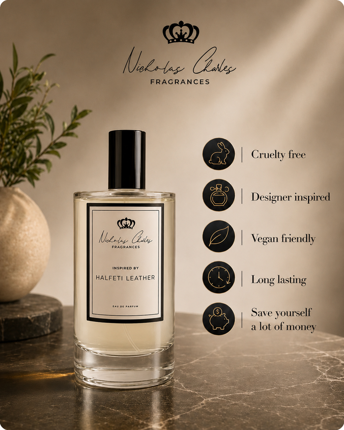 Inspired by Penhaligon's Halfeti Leather