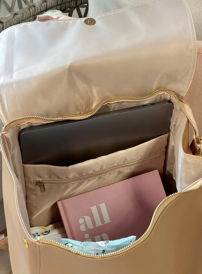Jadelynn Brooke- Backpack- Rainbow- Latte