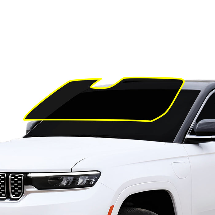 Precut Front Rear Windows Windshield Premium Nano - Ceramic Window Film Tint Kit For Jeep Grand Cherokee 2022 - 2024 - Bogar Tech Designs