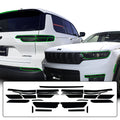 Headlight Taillight Precut Smoked PPF Tint Kit Film Overlay Fits Jeep Grand Cherokee 2022 - 2025 - Bogar Tech Designs