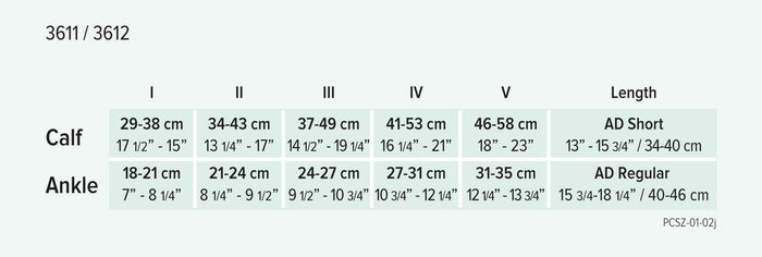 Juzo Move Knee High 30-40mmHg - Compression Level: Extra Firm 30-40 MmHg - Unisex - Knee