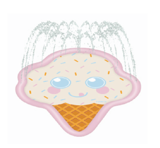 Kids Splash Pad Ice Cream