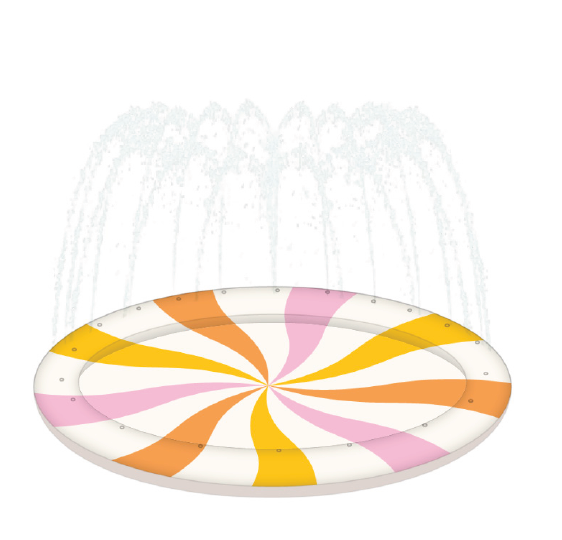 Kids Splash Pad Summer Swirl
