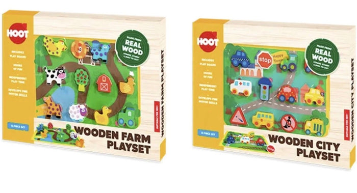 Kids Wooden Play Set