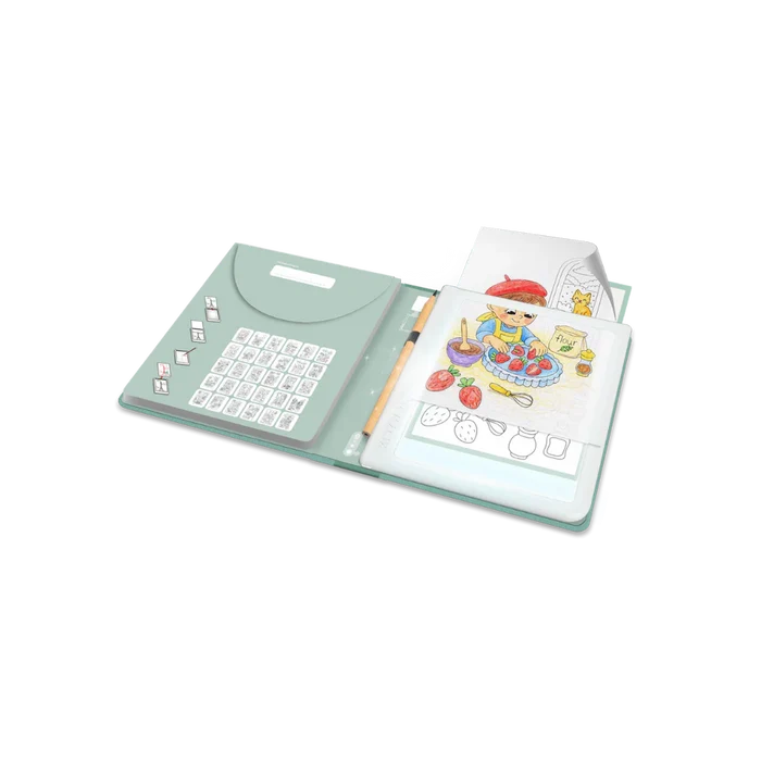 KidyDraw Pad - Illuminated Drawing Tablet - Food