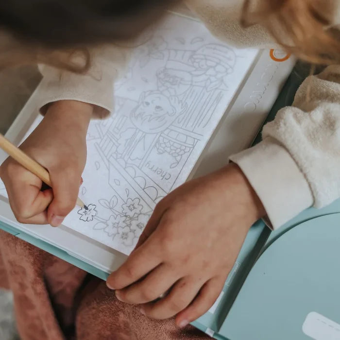 KidyDraw Pad - Illuminated Drawing Tablet - Food - Lifestyle Cut 1