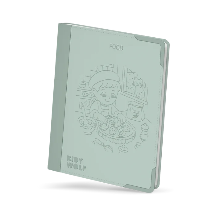 KidyDraw Pad - Illuminated Drawing Tablet - Food - Cover