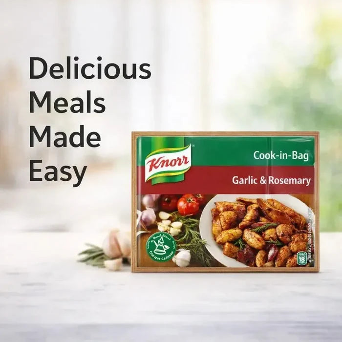 Knorr Cook in Bag - Garlic and Rosemary - 54g Facebook Ad