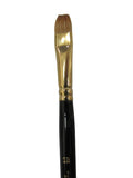 Kolinsky Red Sable Oil Brush Bright # 12 Long Handle